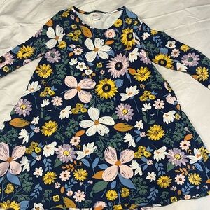 Long sleeve skater dress, pockets and hardly worn